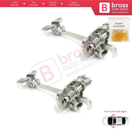 2 Pieces Front Door Hinge Stop Check Strap Limiter for Fiat Scudo Peugeot Expert 806 Citroen Jumpy Dispatch MK1 918190