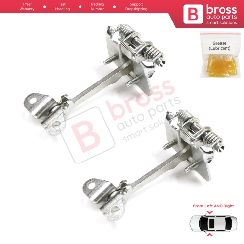 2 Pieces Front Door Hinge Stop Check Strap Limiter for Fiat Scudo Peugeot Expert 806 Citroen Jumpy Dispatch MK1 918190