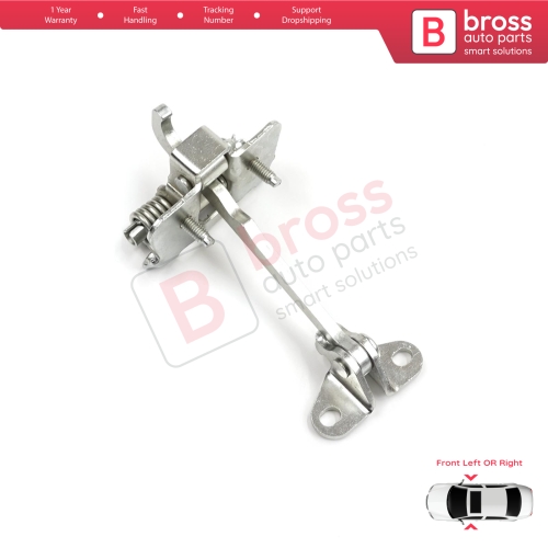 Front Door Hinge Stop Check Strap Limiter 918190 for Fiat Scudo Peugeot Expert 806 Citroen Jumpy Dispatch MK1