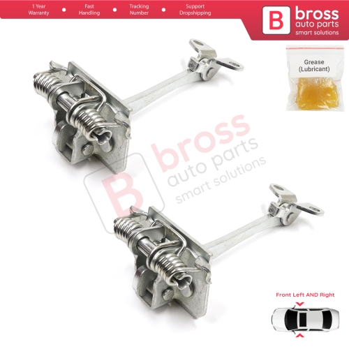 2 Pieces Front Door Hinge Stop Check Strap Limiter for Citroen C5 MK1 2001-2008 9181G0 