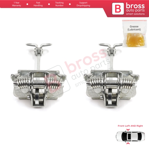 2 Pieces Front Door Hinge Stop Check Strap Limiter for Citroen C5 MK1 2001-2008 9181G0 