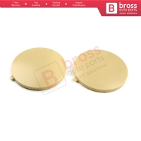 2 PCS Rear Ashtray Repair Part 1J0857962H Beige for VW Jetta Bora Golf MK4