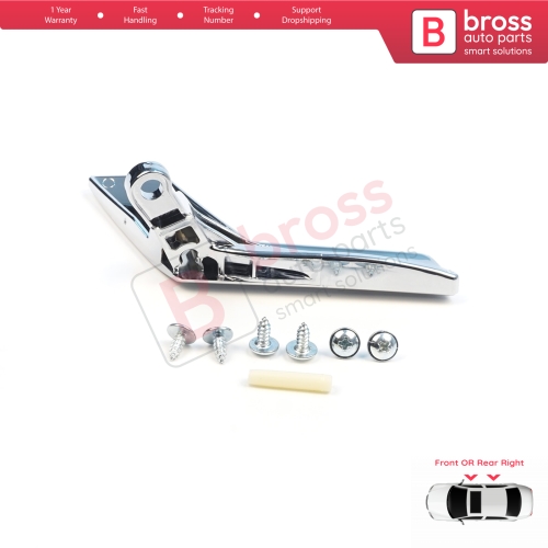 Interior Door Handle Bright Chrome Plated Right Side 2047202763 for Mercedes W204
