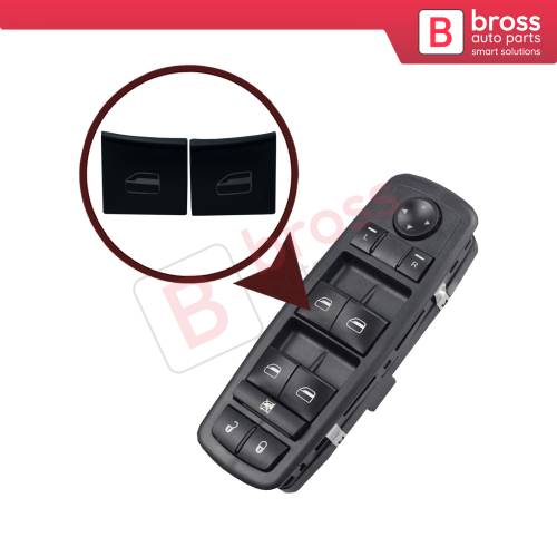 Window Switch 68039999AA Repair Front Buttons Cover for Dodge Nitro Jeep Liberty