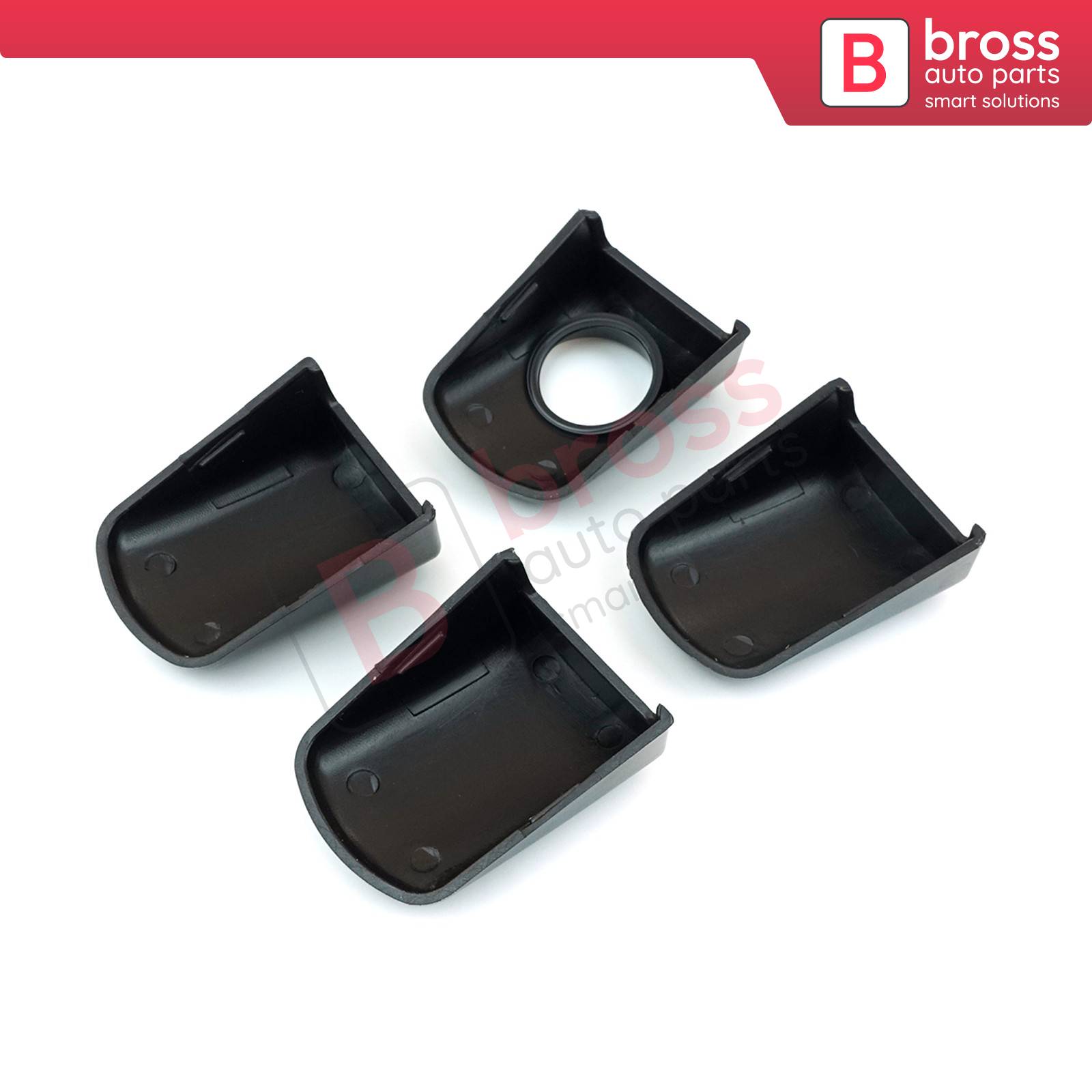 Bross Auto Parts LLC - BDP989 Exterior Outer Door Handle Cover Set 9101GG  for Peugeot Citroen Fiat Toyota