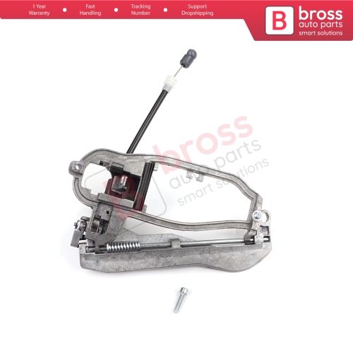 Car Door Handle Carrier Bracket Handle Housing Rear Left 51228243635 For BMW X5 E53 2000-2006