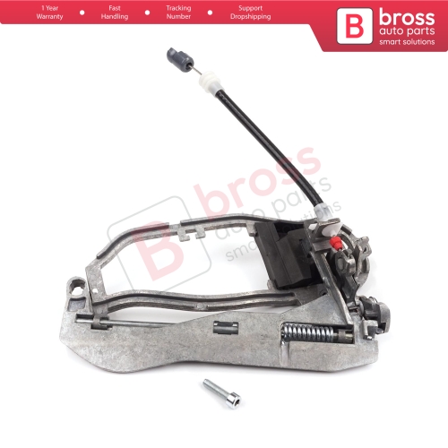 Car Door Handle Carrier Bracket Handle Housing Rear Left 51228243635 For BMW X5 E53 2000-2006