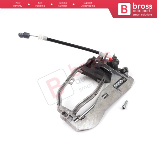 Car Door Handle Carrier Bracket Handle Housing Rear Left 51228243635 For BMW X5 E53 2000-2006