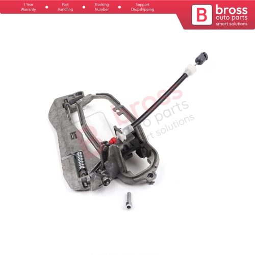 Car Door Handle Carrier Bracket Handle Housing Rear Left 51228243635 For BMW X5 E53 2000-2006