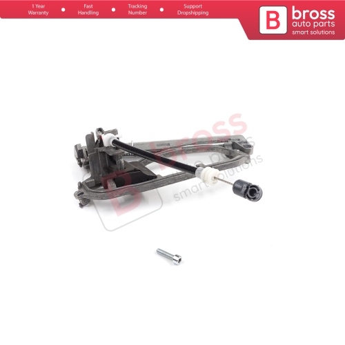 Car Door Handle Carrier Bracket Handle Housing Rear Left 51228243635 For BMW X5 E53 2000-2006