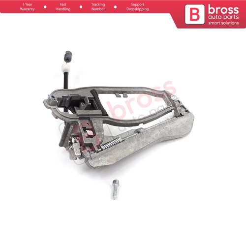 Car Door Handle Carrier Bracket Handle Housing Rear Left 51228243635 For BMW X5 E53 2000-2006