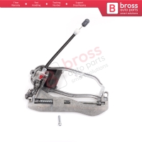 Car Door Handle Carrier Bracket Handle Housing Rear Right 51228243636 For BMW X5 E53 2000-2006