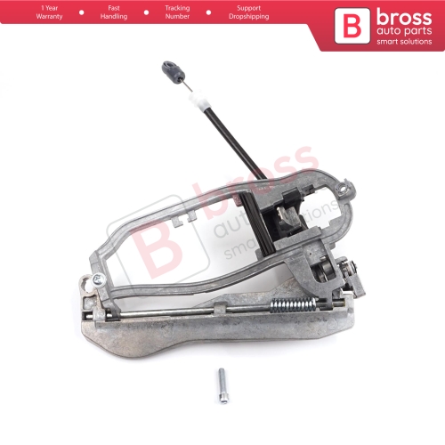 Car Door Handle Carrier Bracket Handle Housing Rear Right 51228243636 For BMW X5 E53 2000-2006