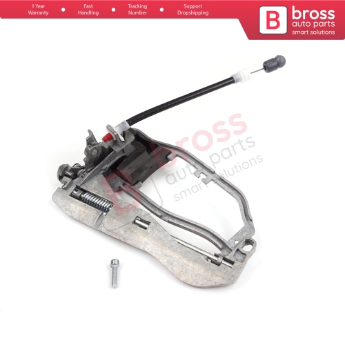Car Door Handle Carrier Bracket Handle Housing Rear Right 51228243636 For BMW X5 E53 2000-2006