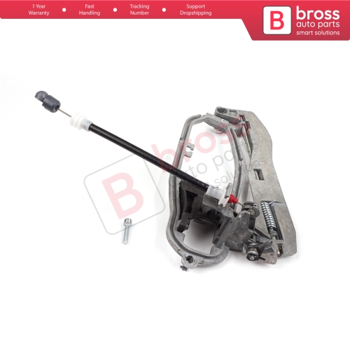 Car Door Handle Carrier Bracket Handle Housing Rear Right 51228243636 For BMW X5 E53 2000-2006