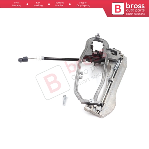 Car Door Handle Carrier Bracket Handle Housing Rear Right 51228243636 For BMW X5 E53 2000-2006