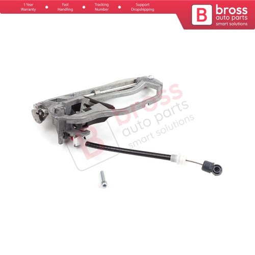 Car Door Handle Carrier Bracket Handle Housing Rear Right 51228243636 For BMW X5 E53 2000-2006
