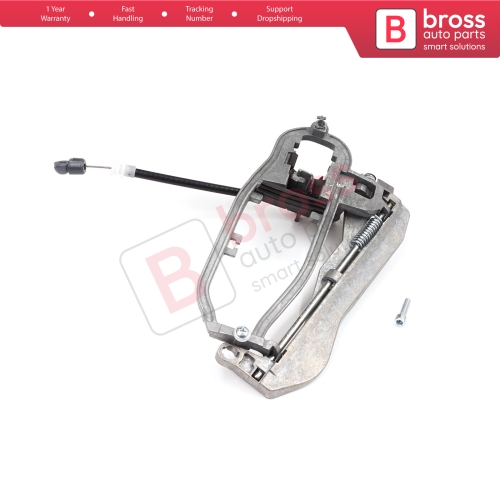 Car Door Handle Carrier Bracket Handle Housing Rear Right 51228243636 For BMW X5 E53 2000-2006