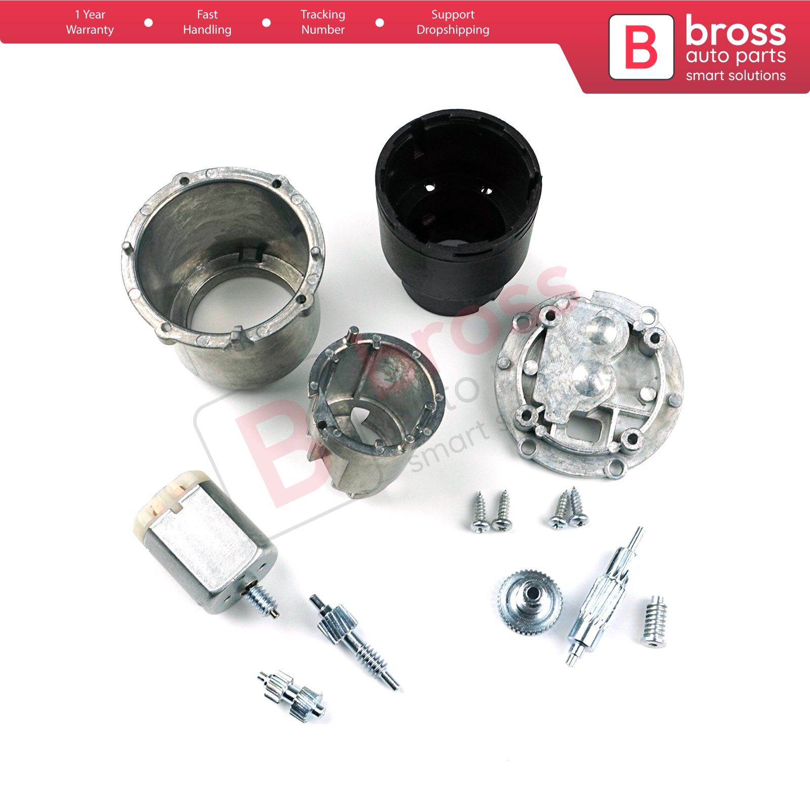 Bross Auto Parts LLC - BGE18+BGE3+BGE500 Side Mirror Repair Motor