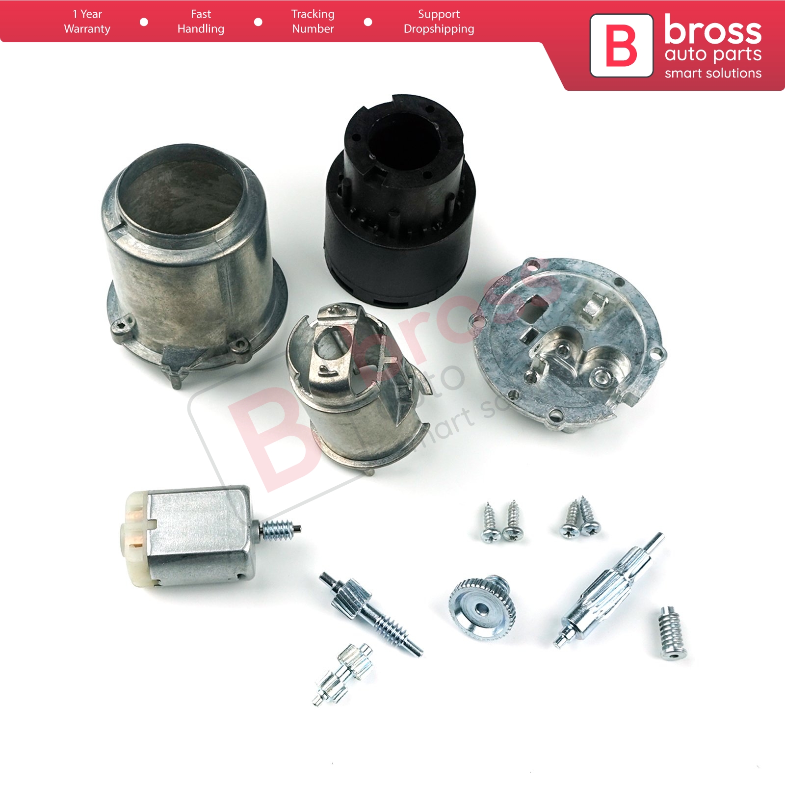 Bross Auto Parts LLC - BGE18+BGE3+BGE500 Side Mirror Repair Motor