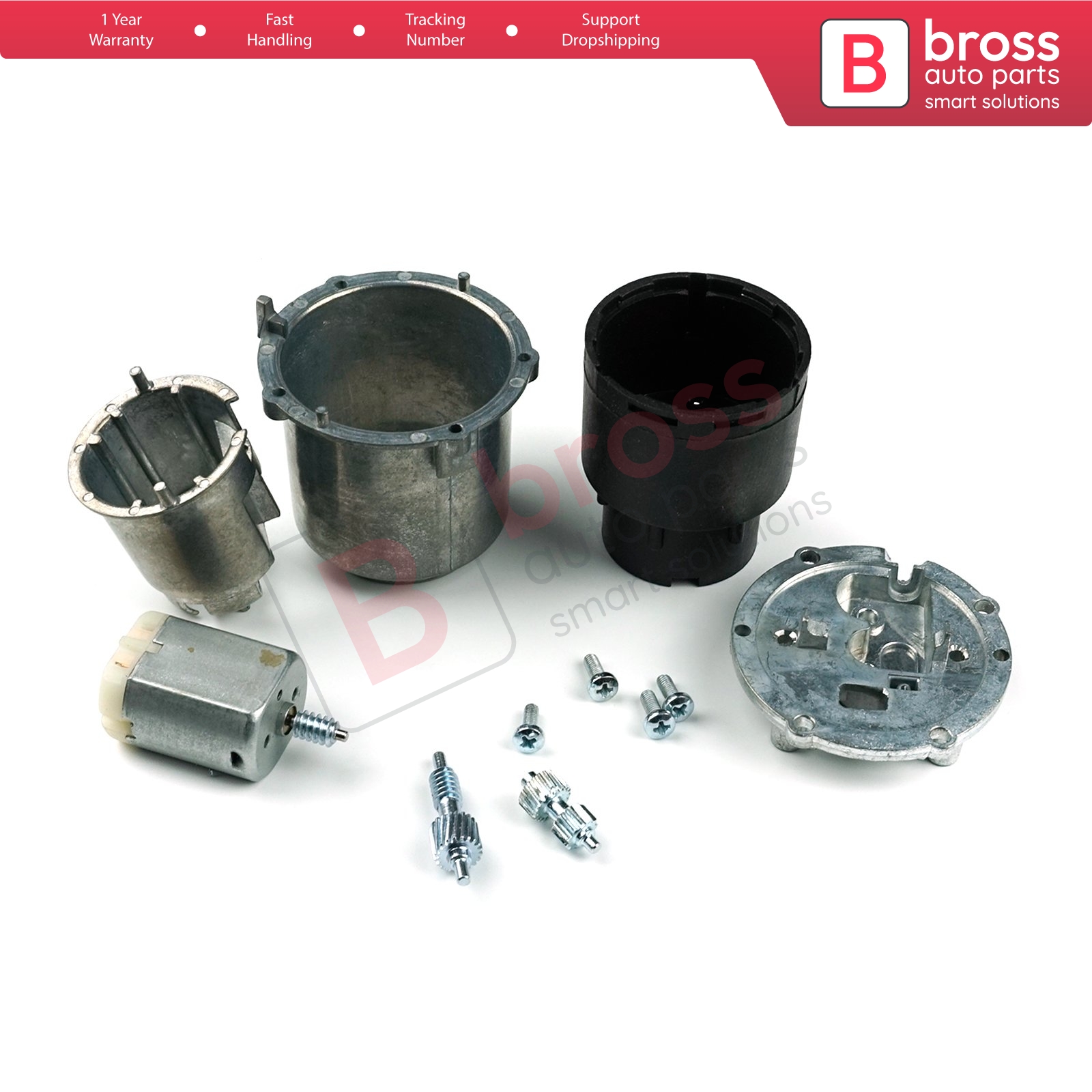 Bross Auto Parts LLC - BGE18+BGE3+BGE500 Side Mirror Repair Motor