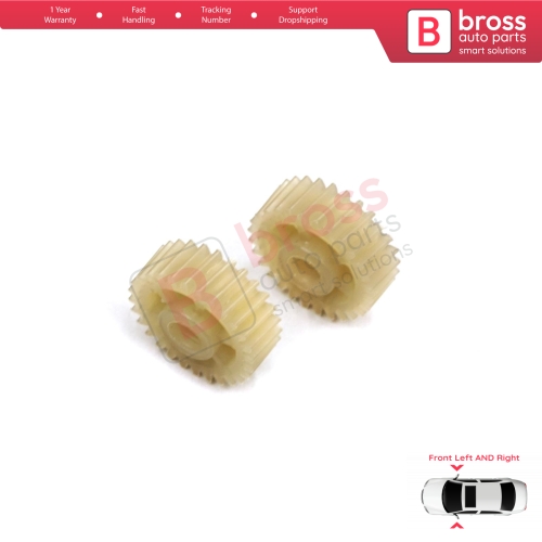 2 Pieces Side Mirror Folding Gear for Honda Jazz Stepwgn MK2 Toyota Vios 28 Teeth