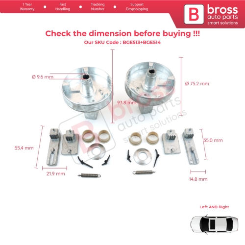 Seat Left Right Arm Armrest Latch Bracket for Mercedes Vito Viano W639 Sprinter MK2 906 VW Crafter 2E 2F