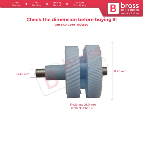 Parking Brake Motor A2C53440441 1247094 13505410 Repair Gear for Vauxhall Opel