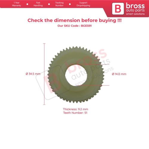 Safety Belt Extender Motor Repair Gear for Mercedes SLK