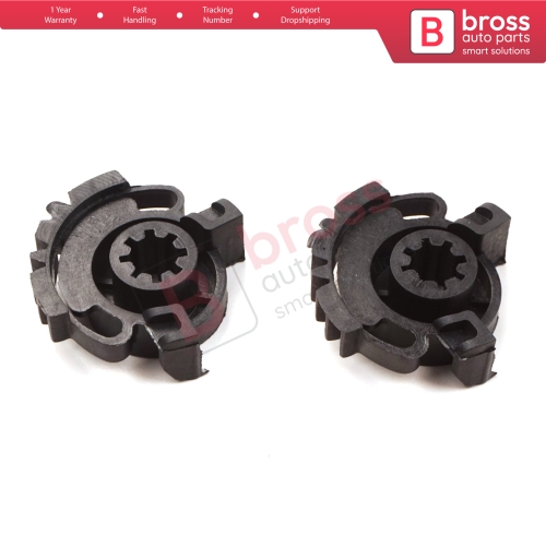 2X Heat AC Actuator Gear Cog 68214880AA for Dodge Durango Jeep Grand Cherokee 2011-2017