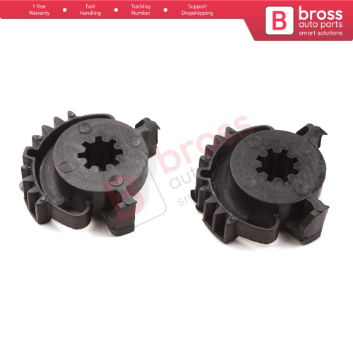 2X Heat AC Actuator Gear Cog 68214880AA for Dodge Durango Jeep Grand Cherokee 2011-2017