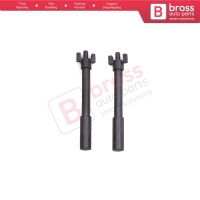 2 Pcs Kilometer Speedometer Trip Reset Part for Renault 9 Broadway