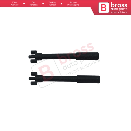 2 Pcs Kilometer Speedometer Trip Reset Part for Renault 9 Broadway