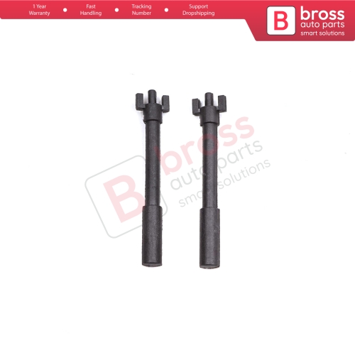 2 Pcs Kilometer Speedometer Trip Reset Part for Renault 9 Broadway