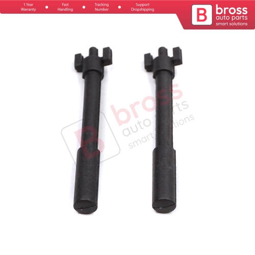 2 Pcs Kilometer Speedometer Trip Reset Part for Renault 9 Broadway