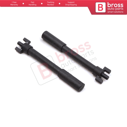 2 Pcs Kilometer Speedometer Trip Reset Part for Renault 9 Broadway