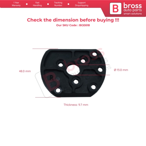 Right Wing Mirror Repair Plastic Bracket for VW T5 T6