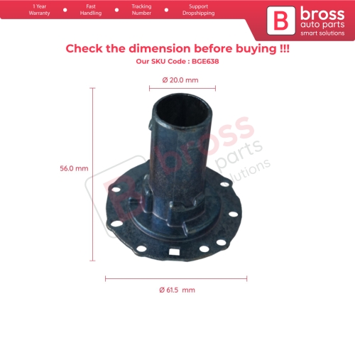 Side Wing Exterior Mirror Folding Rotating Bracket Gear Bearing Inner Internal Bush Repair Part For VW Transporter Caravelle T7