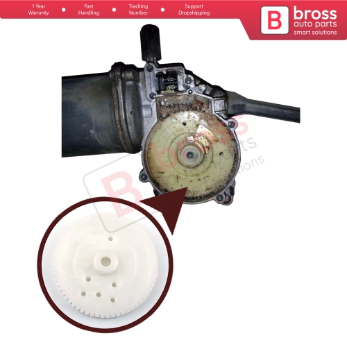 Front Windshield Wiper Motor Gear 61617200510 for BMW X5 X6 3 Series