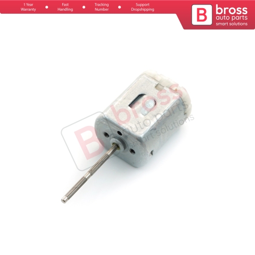 FC 280 12V DC 29 mm Ribbed Spindle Shaft Axle Motor for Car Door Lock Fuel Cap Actuator Folding Mirror Repair