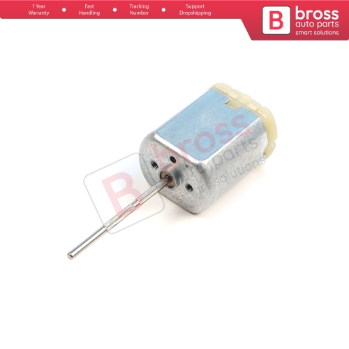 FC 280 12V DC 35 mm Ribbed Spindle Shaft Axle Motor for Car Door Lock Fuel Cap Actuator Folding Mirror Repair
