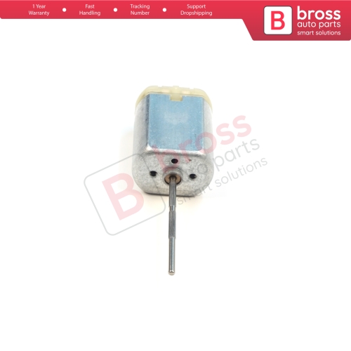 FC 280 12V DC 35 mm Ribbed Spindle Shaft Axle Motor for Car Door Lock Fuel Cap Actuator Folding Mirror Repair