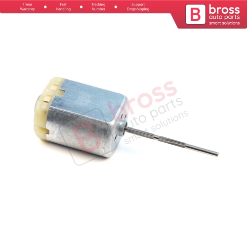 FC 280 12V DC 35 mm Ribbed Spindle Shaft Axle Motor for Car Door Lock Fuel Cap Actuator Folding Mirror Repair