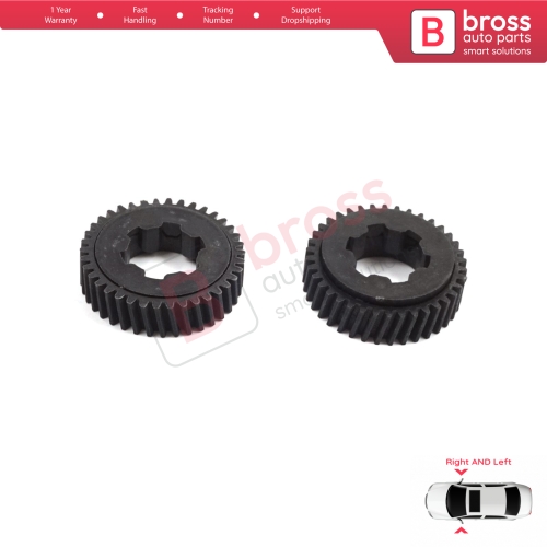 Side Wing View Mirror Fold Motor Plastic Gear Set For Nissan Qashqai MK2 Murano MK3 Teana MK1 MK2