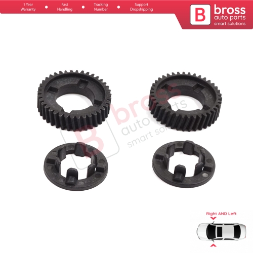 Side Wing View Mirror Fold Motor Plastic Gear Set For Nissan Qashqai MK2 Murano MK3 Teana MK1 MK2