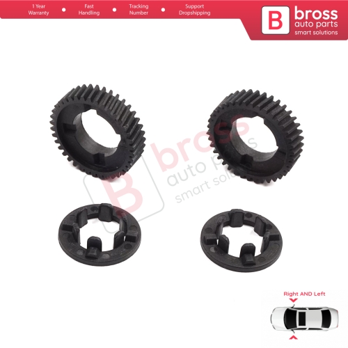 Side Wing View Mirror Fold Motor Plastic Gear Set For Nissan Qashqai MK2 Murano MK3 Teana MK1 MK2