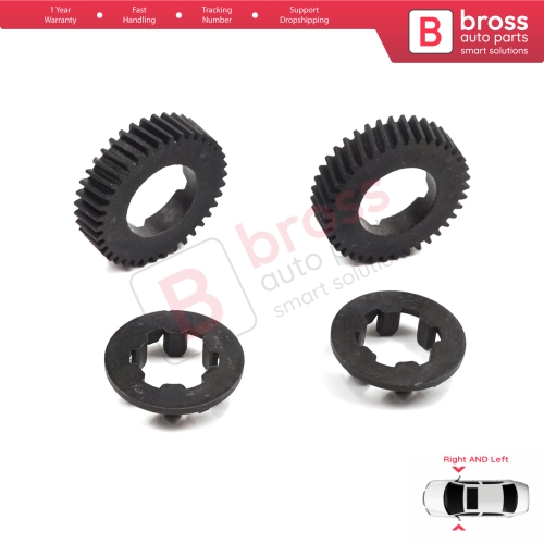 Side Wing View Mirror Fold Motor Plastic Gear Set For Nissan Qashqai MK2 Murano MK3 Teana MK1 MK2