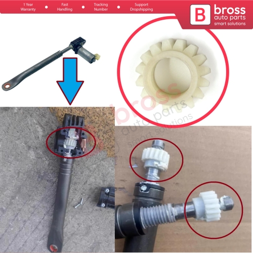 Seat Height Adjustment Mechanism Motor Repair Gear 16 Teeth for Mercedes Benz S Class W222 2014–2020