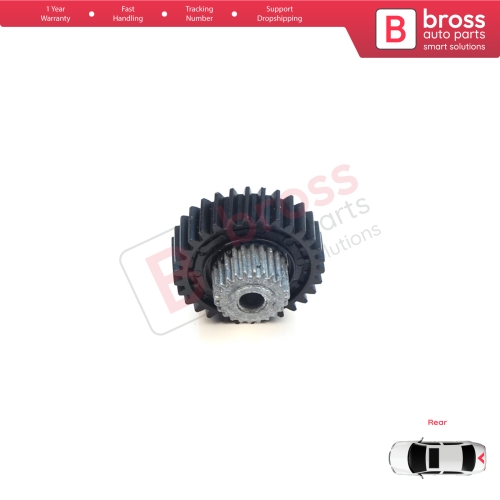 Rear Windshield Shade Sunshade Retractable Motor Repair Gear for Hyundai Grandeur Azera HG 2011-2017 Kia Cadenza K7 VG 2009-2016