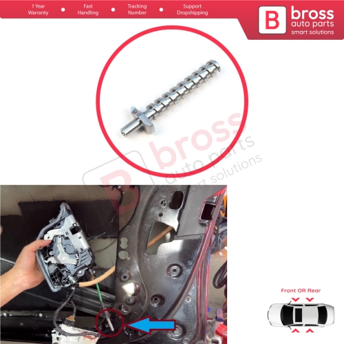 Soft Close Door Lock Repair Gear for BMW 5 G30 F90 G31 7 G11 G12 Mercedes W205 W213 W222 W166 51217477699